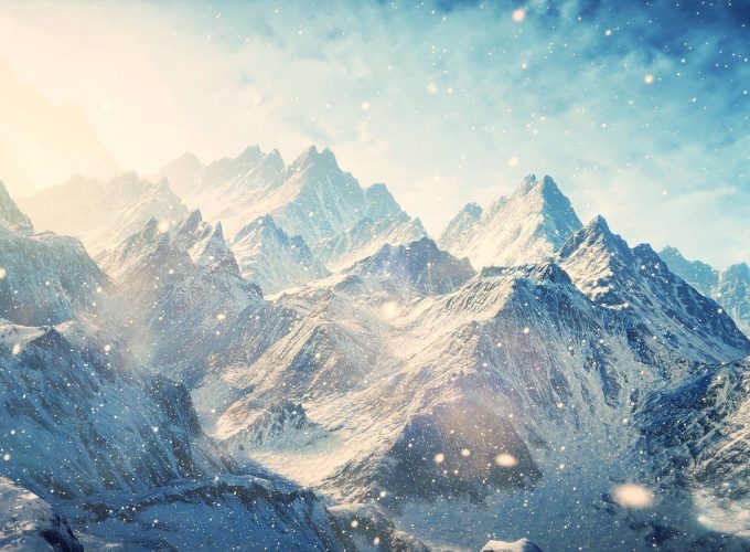 Wallpaper mountains, snow, winter, 4k, Nature 6922219698